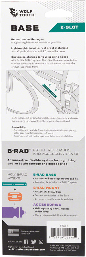 Wolf Tooth B-RAD 2 Base Mount