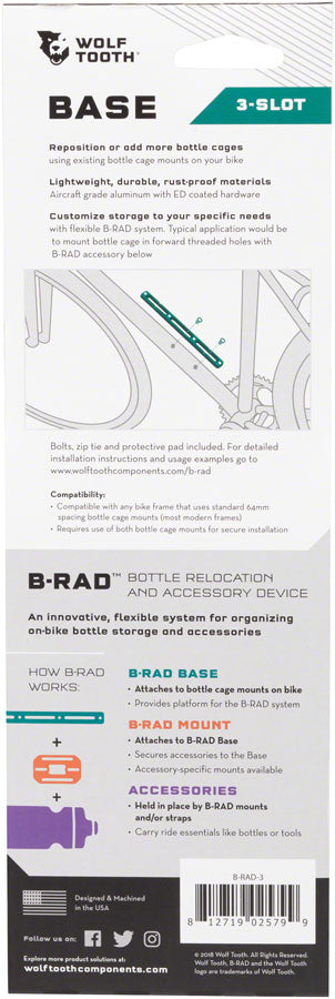 Wolf Tooth B-RAD 3 Base Mount