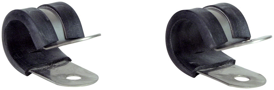 Jandd 3/4" Rubberized Clamps: Pair