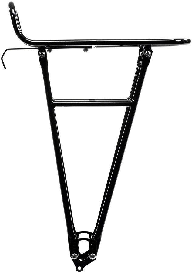 Pelago Commuter Front Rack: Medium, Black Stainless Steel