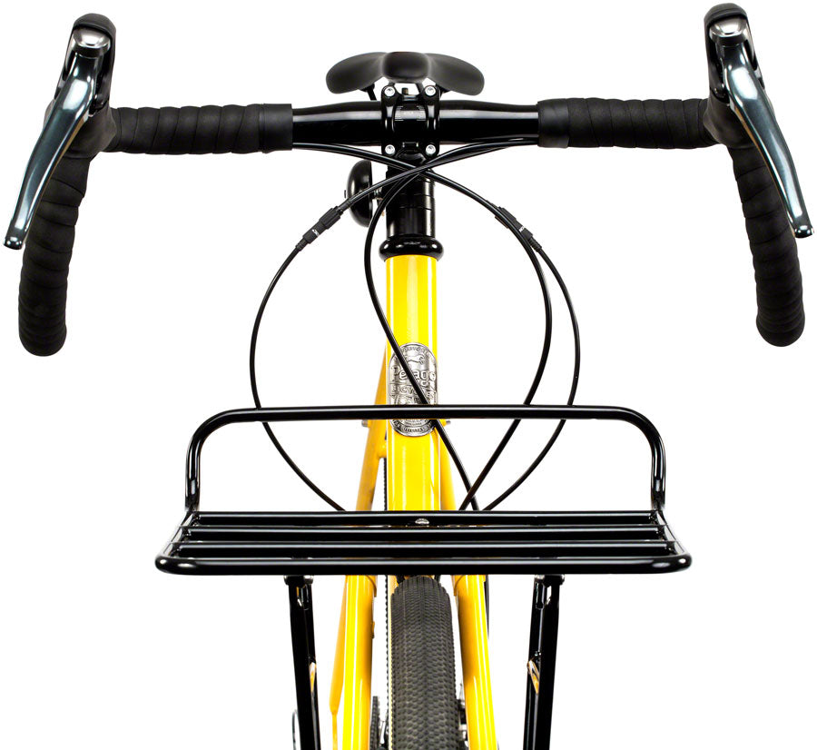 Pelago Commuter Front Rack: Large, Black Stainless Steel