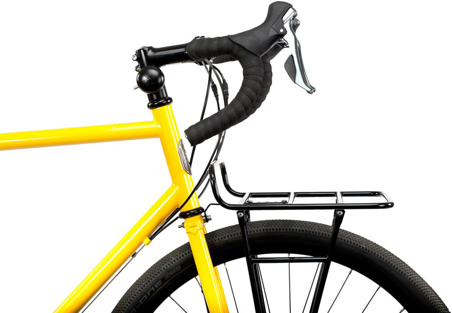Pelago Commuter Front Rack: Large, Black Stainless Steel