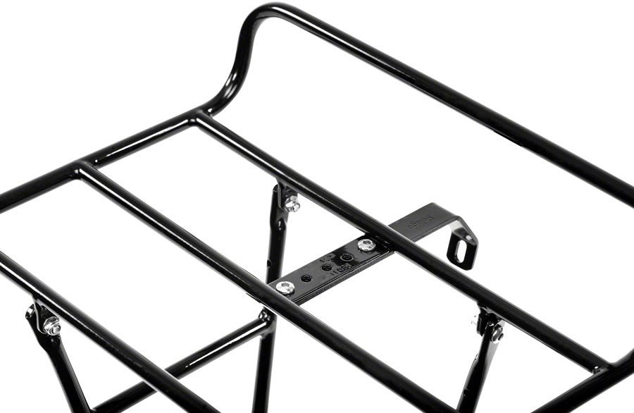 Pelago Commuter Front Rack: Large, Black Stainless Steel