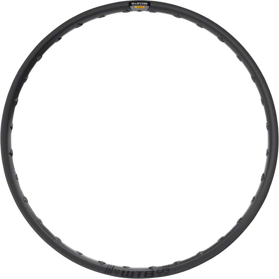 WTB CZR i30 Rim - 29", TCS Tubeless, Disc, Black, 28H