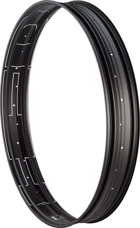 HED HED B.A.D Big Aluminum 27.5 in Bicycle Rim Black 32H Disc Brake