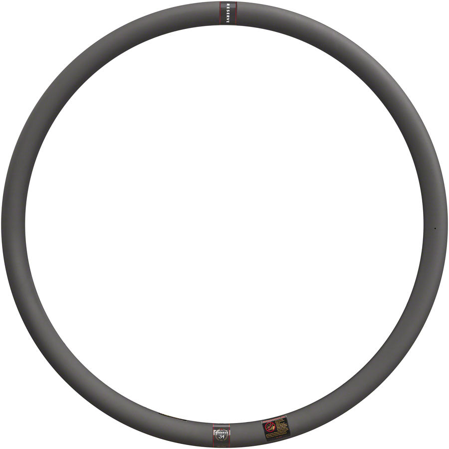 Reserve Wheels Reserve 34 Rim - 700c, Disc, Carbon, 24H