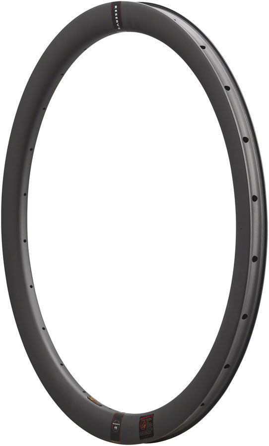 Reserve Wheels Reserve Wheels Reserve 44 700C Carbon Fiber Bicycle Rim 24H Disc Brake