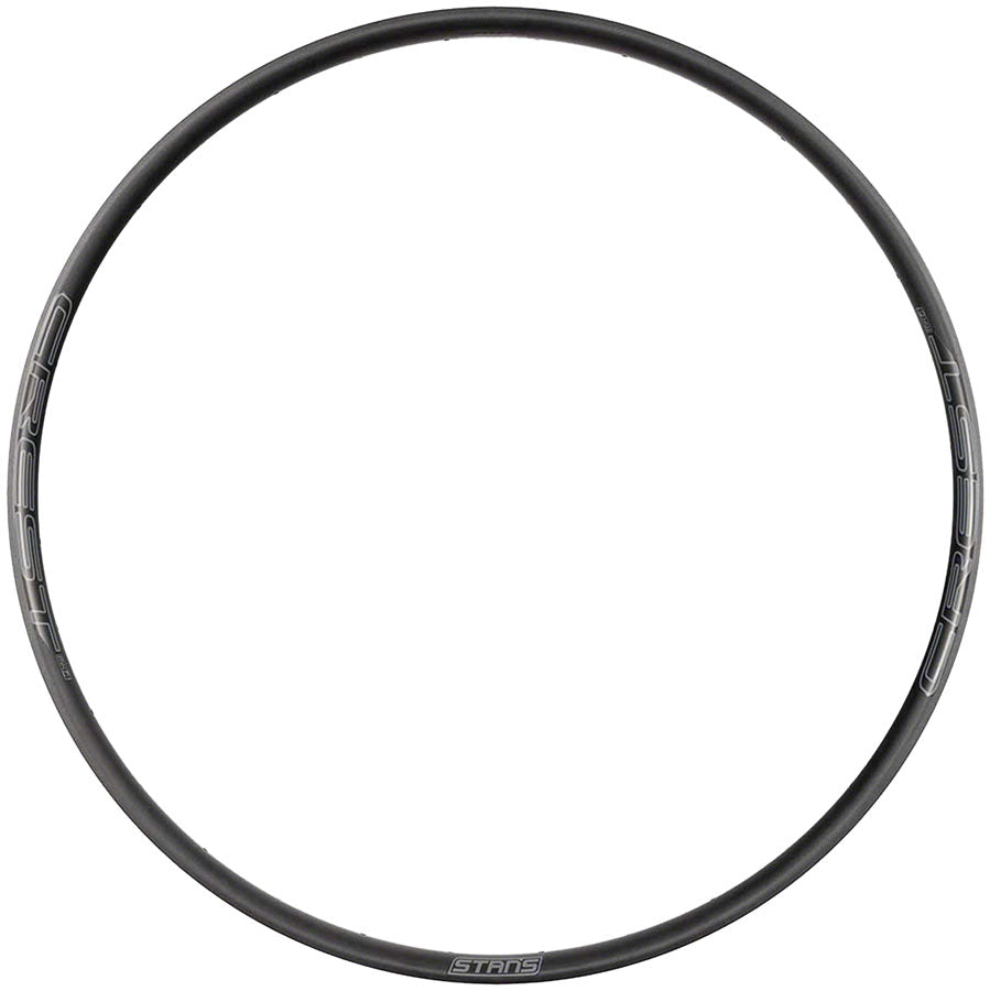 Stan's No Tubes Crest MK4 27.5 in Bicycle Rim Black 28H Disc Brake