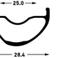 Stan's No Tubes Crest MK4 27.5 in Bicycle Rim Black 28H Disc Brake