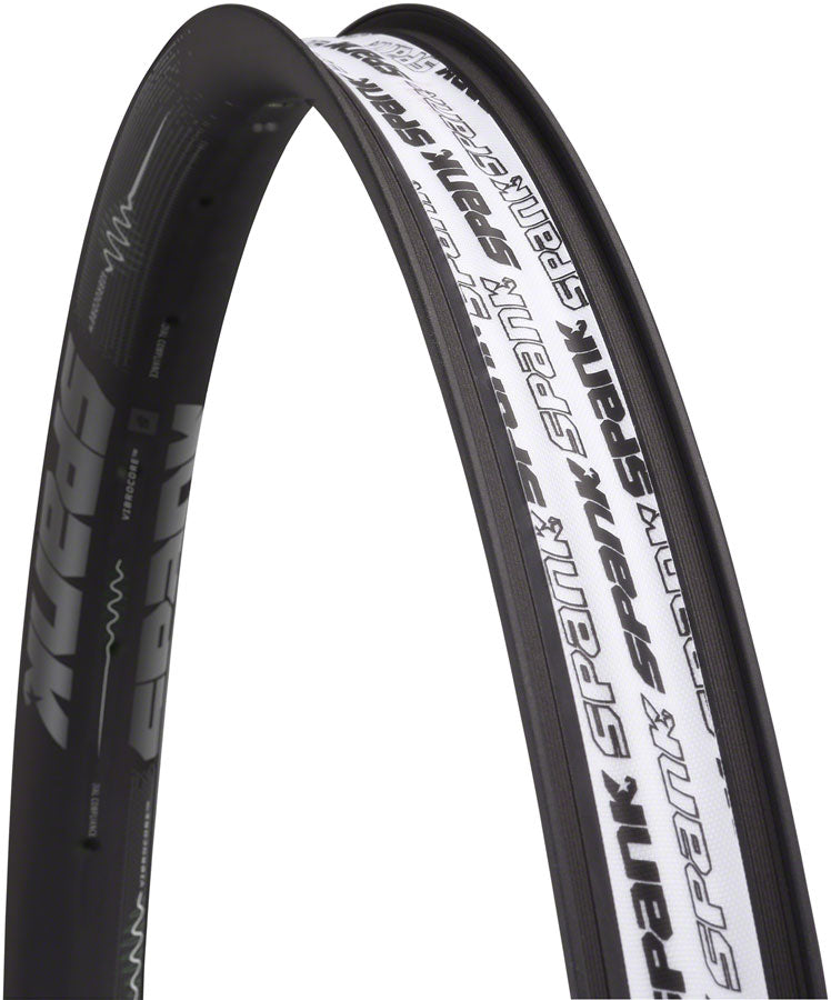 Spank Spank 350 Vibrocore 27.5" 27.5 in Bicycle Rim Black 32H Disc Brake