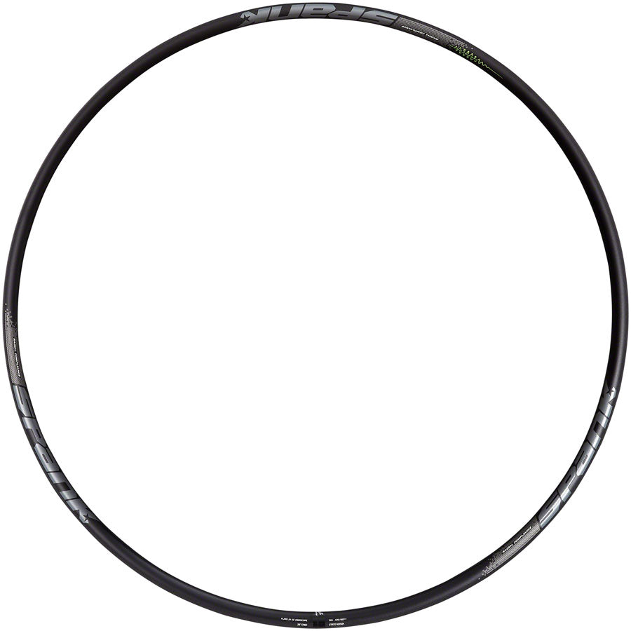 Spank Flare 24 OC Rim - 700, Disc, Black, 32H