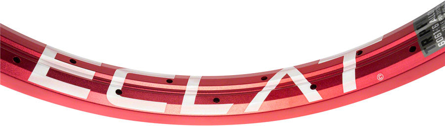 Eclat Eclat Trippin " Sandblast 20 in Bicycle Rim Red 36H