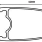 Whisky Parts Co. WHISKY No.9 50d 700 Carbon Fiber Bicycle Rim 24H Disc Brake