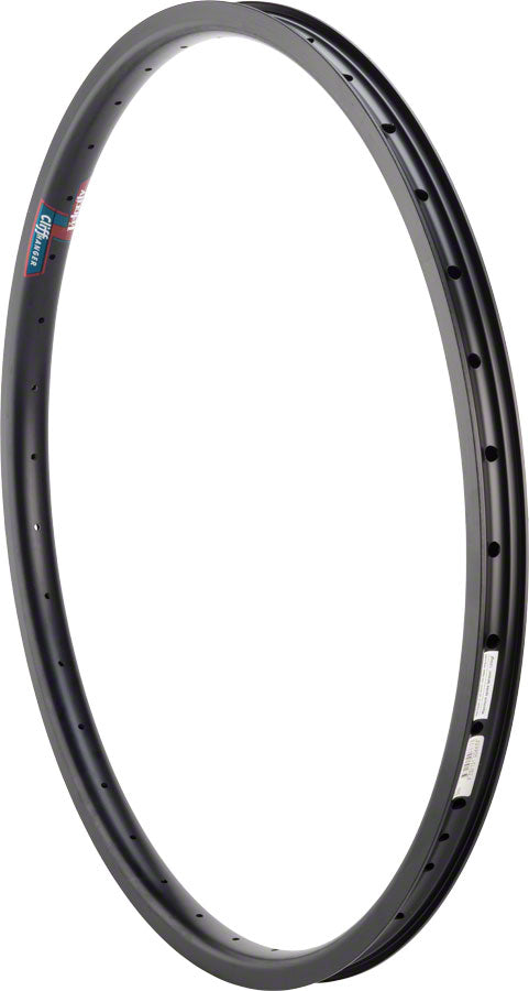Velocity Cliffhanger 26 in Bicycle Rim Black 36H Disc Brake