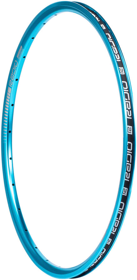 Radio Raceline Clipper Junior Rim - 20", Cyan, 28H, Clincher