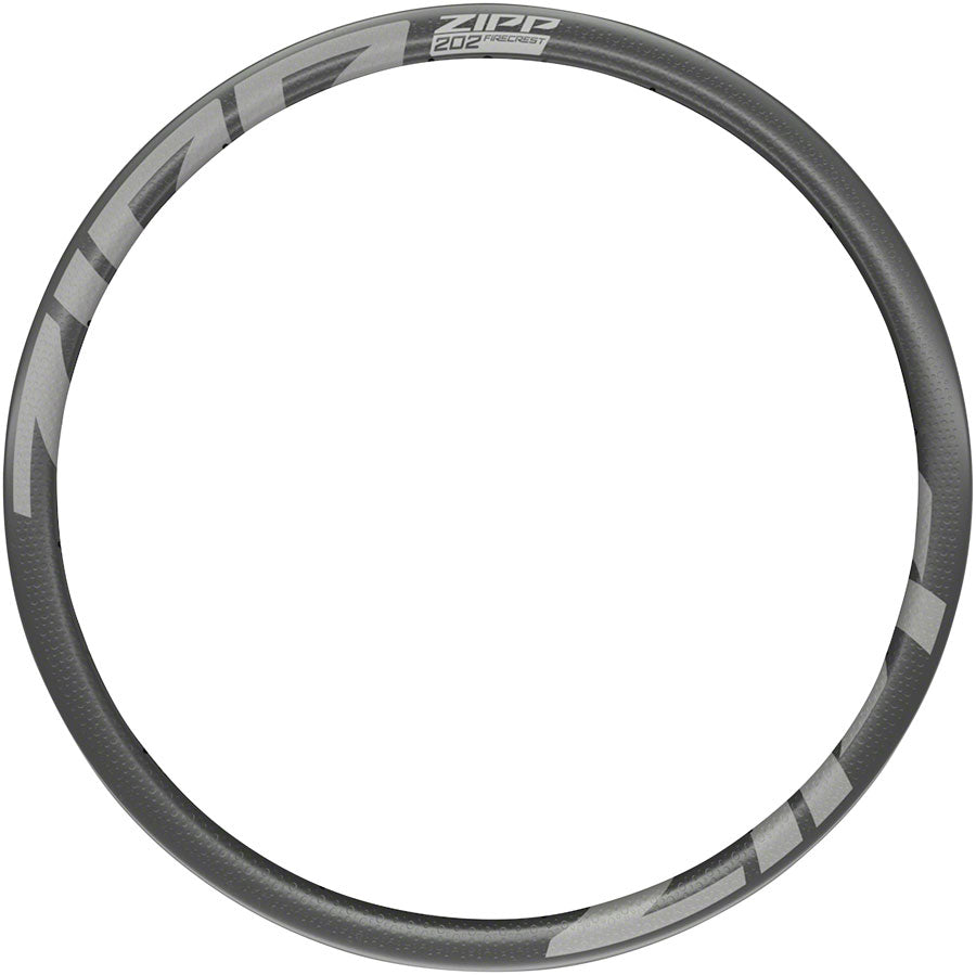 Zipp 202 Firecrest Carbon Rim - 700, Disc Brake, Matte Carbon, 24H, Front/Rear