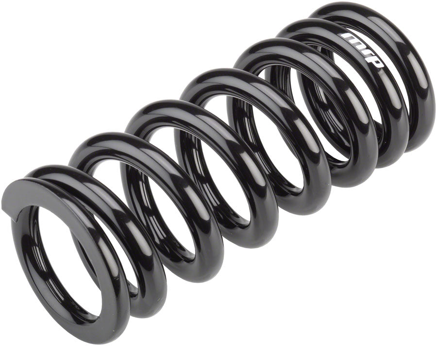 MRP Progressive Rear Shock Coil Spring, 124mm Long, 65mm Maximum Stroke, 400+ Pound Spring Weight