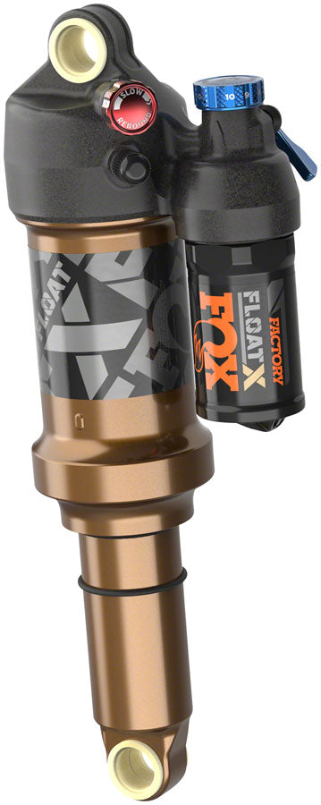 FOX FLOAT X Factory Rear Shock - Metric, 230 x 65 mm, EVOL LV, 2-Position Lever, Kashima Coat