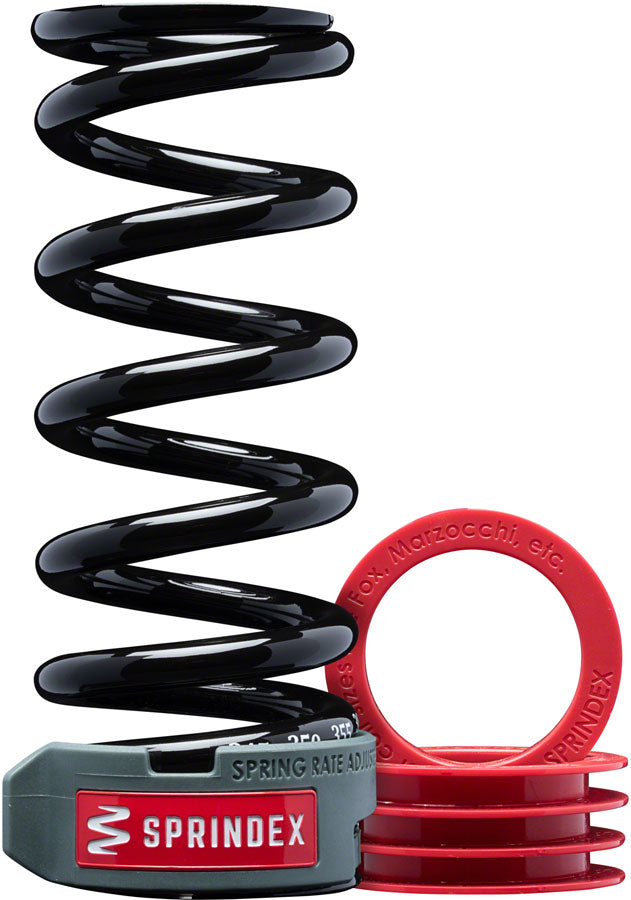 Sprindex Adjustable Weight Rear Coil Spring - Enduro, 340-380 lbs, 65mm, 2.6" Stroke