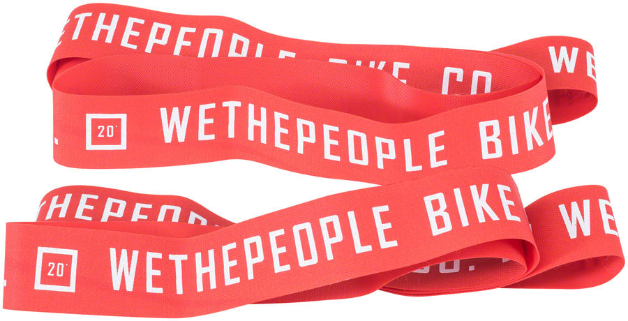 We The People Nylon 20" Rim Tape Set, Red