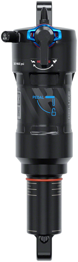 RockShox Deluxe Ultimate RCT Rear Shock - 230 x 57.5mm, LinearAir, 2 Tokens, Reb/Low Comp, 380lb L/O Force, Standard, C1