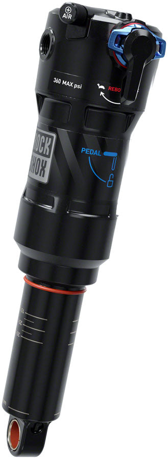 RockShox Deluxe Ultimate RCT Rear Shock - 165 x 45mm, LinearAir, 2 Tokens, Reb/Low Comp, 380lb L/O Force, Trunnion / Std, C1