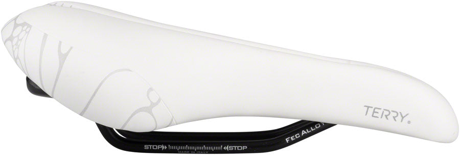 Terry Butterfly - Women's Comfort 155mm CrMo Rail Saddle White