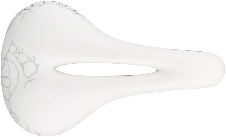 Terry Butterfly - Women's Comfort 155mm CrMo Rail Saddle White