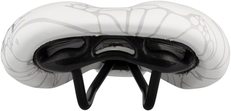 Terry Butterfly - Women's Comfort 155mm CrMo Rail Saddle White