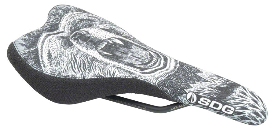 SDG Radar Oso - Bear Comfort Alloy Rail Saddle Black