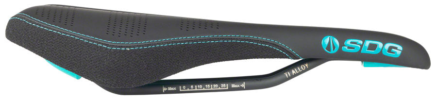 SDG Radar - Alloy Turquoise Comfort Saddle Black/Blue