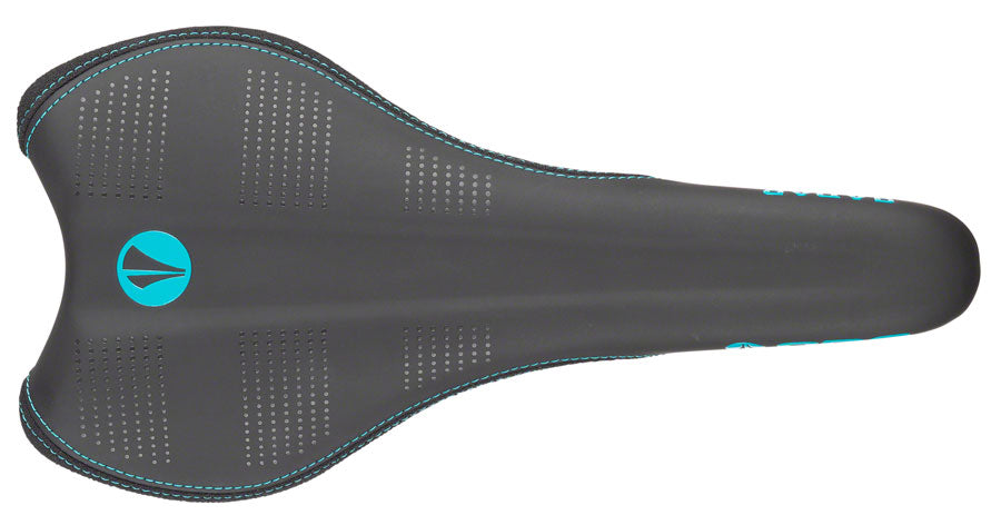 SDG Radar - Alloy Turquoise Comfort Saddle Black/Blue