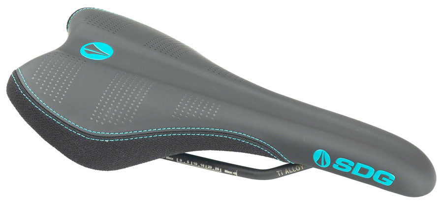 SDG Radar - Alloy Turquoise Comfort Saddle Black/Blue