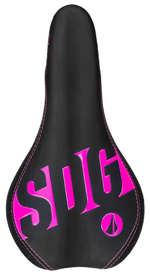 SDG Fly Jr - Neon Mountain Steel Rail Saddle Pink/Black/Purple