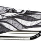 SDG Duster P MTN - Alloy Comfort CrMo Rail Saddle Black/White/Orange