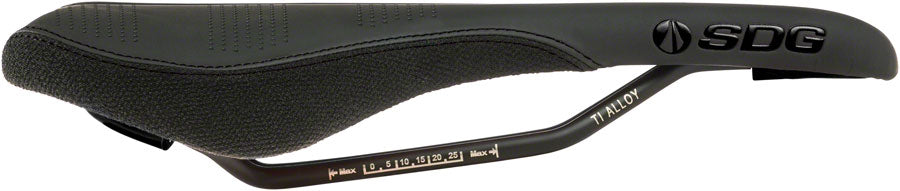SDG Radar Saddle - Titanium Alloy, Black