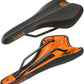 SDG Radar - Alloy Comfort Saddle Black/Orange