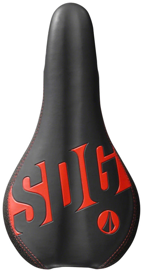 SDG Fly Jr - Youth Mountain Steel Rail Saddle Black/Red/Purple