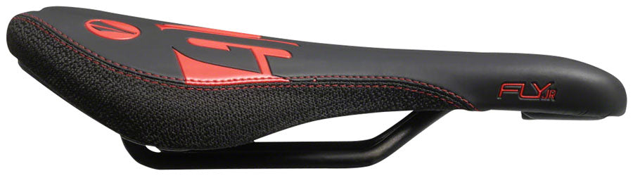 SDG Fly Jr - Youth Mountain Steel Rail Saddle Black/Red/Purple