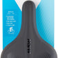 MSW SDL-192 Spin Fitness - Comfort Steel Rail Saddle Black/Orange