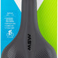 MSW SDL-173 Spin Fitness - Comfort CrMo Rail Saddle Black/Orange