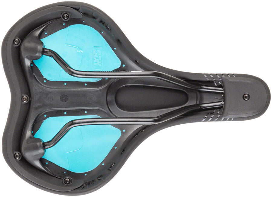 MSW SDL-192 Spin Fitness Saddle - Chromoly, Black