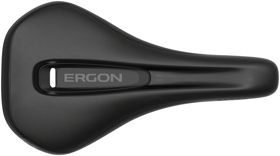 Ergon SM Enduro - Stealth Mens Medium Large Comfort CrMo Rail Saddle Black