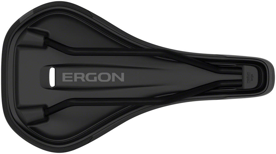 Ergon SM Enduro - Stealth Mens Medium Large Comfort CrMo Rail Saddle Black