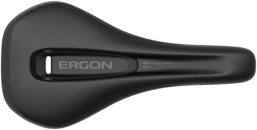 Ergon SM Enduro Comp - Stealth Oilslick Mens Small Medium CrMo Rail Saddle Black