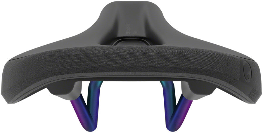 Ergon SM Enduro Comp - Stealth Oilslick Mens Medium Large CrMo Rail Saddle Black
