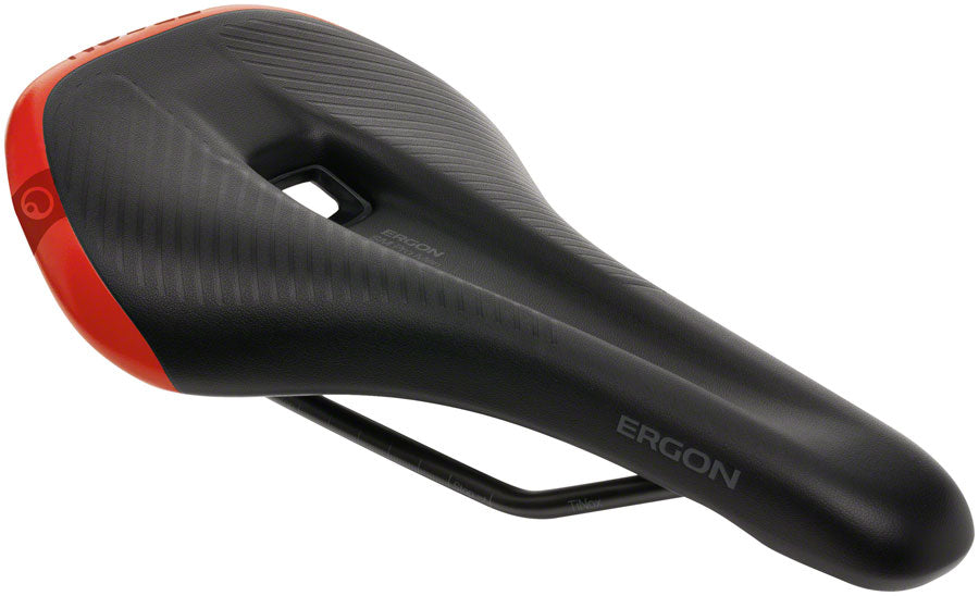 Ergon SM Pro - Risky Mens Small Medium Comfort Saddle Red