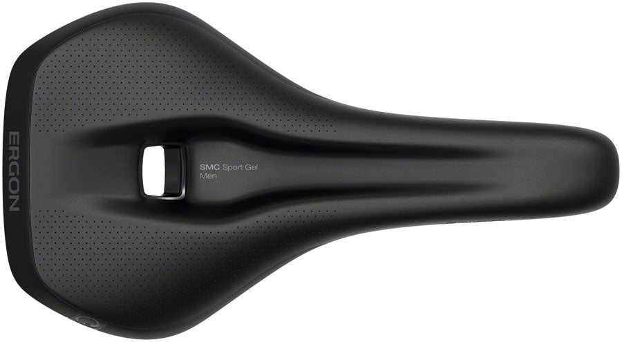 Ergon SMC Sport - Stealth Mens Small Medium Comfort CrMo Rail Saddle Black