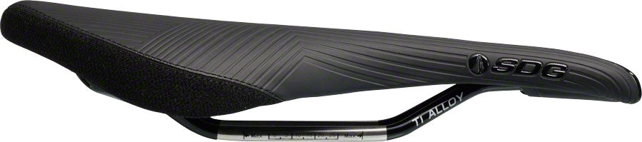 SDG Duster P MTN - Alloy Comfort CrMo Rail Saddle Black/Orange