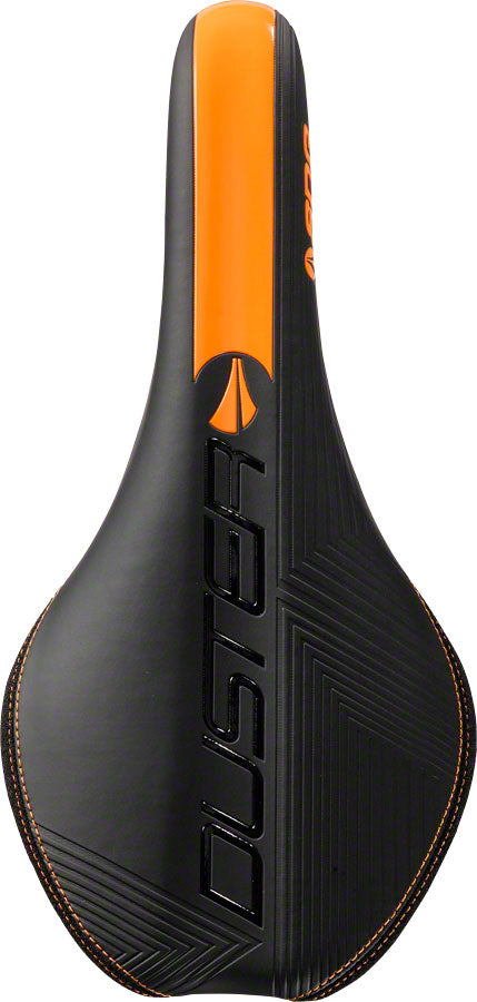 SDG Duster P MTN - Alloy Comfort CrMo Rail Saddle Black/Orange
